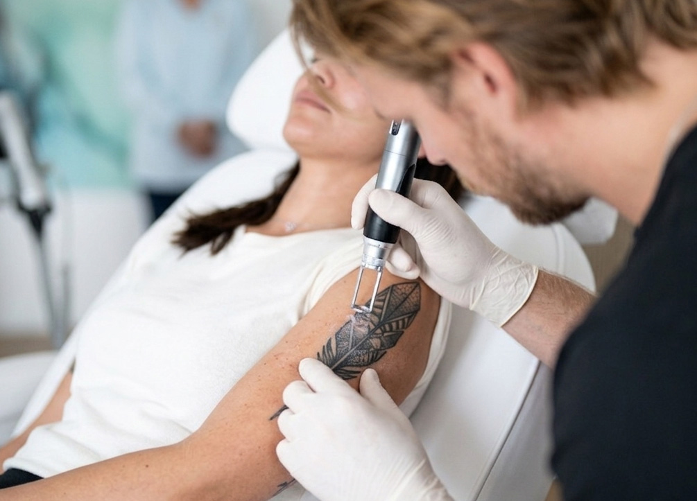Tattoo entfernen Laser – wie viele Sitzungen?